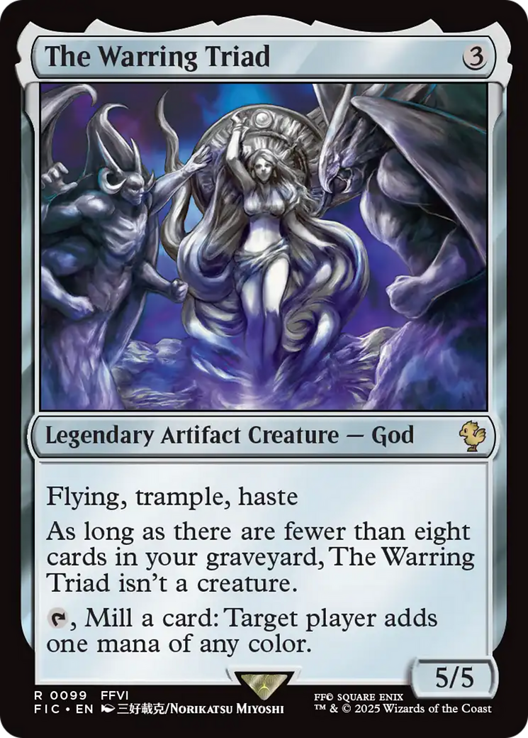 The Warring Triad [FINAL FANTASY Commander] | Boutique FDB TCG