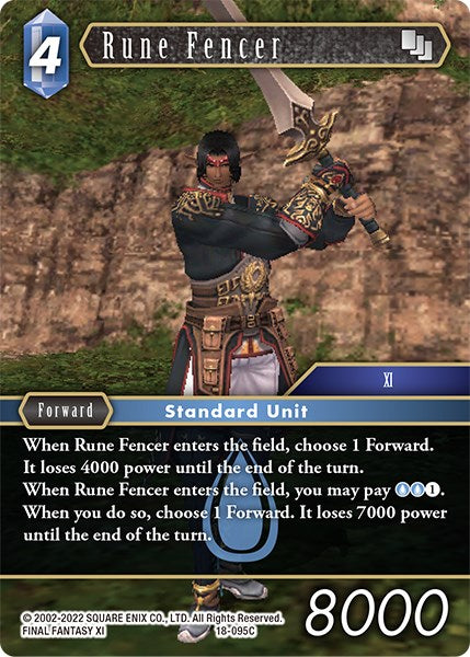 Rune Fencer [Resurgence of Power] | Boutique FDB TCG