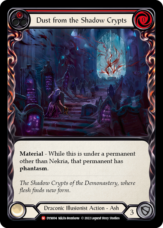 Dust from the Shadow Crypts [DYN004] (Dynasty) | Boutique FDB TCG