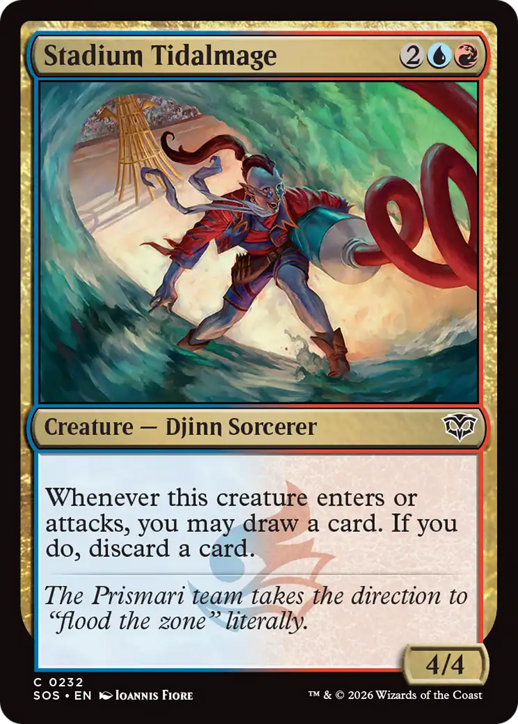 Stadium Tidalmage [Secrets of Strixhaven] | Boutique FDB TCG