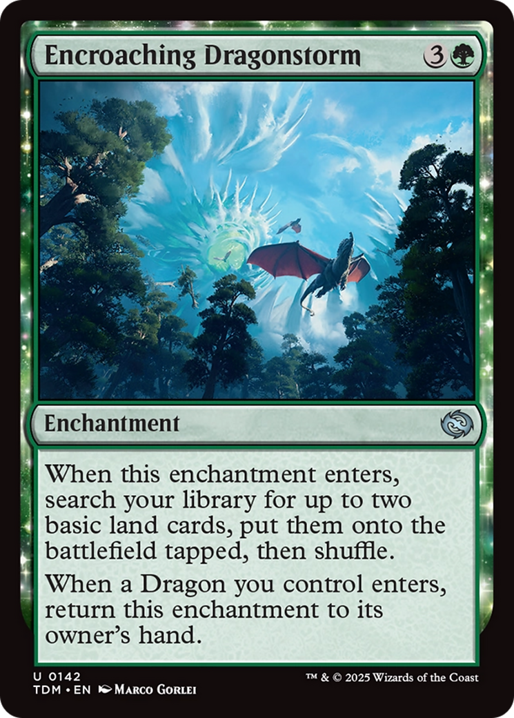 Encroaching Dragonstorm [Tarkir: Dragonstorm] | Boutique FDB TCG