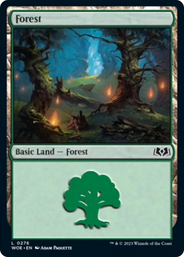 Forest (0276) [Wilds of Eldraine] | Boutique FDB TCG