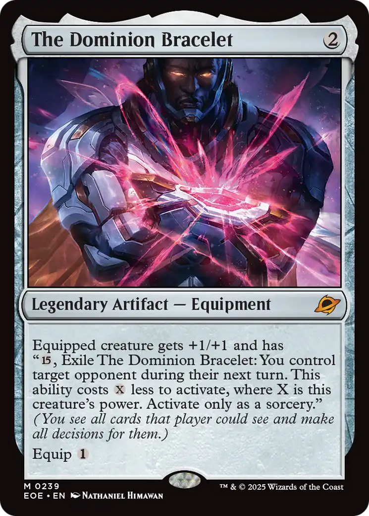 The Dominion Bracelet [Edge of Eternities] | Boutique FDB TCG