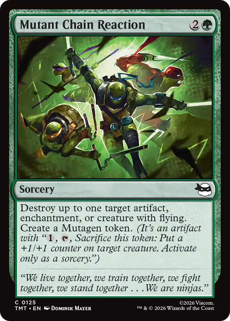 Mutant Chain Reaction [Teenage Mutant Ninja Turtles] | Boutique FDB TCG