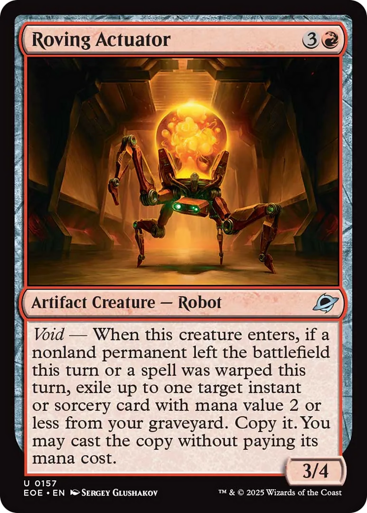 Roving Actuator [Edge of Eternities] | Boutique FDB TCG
