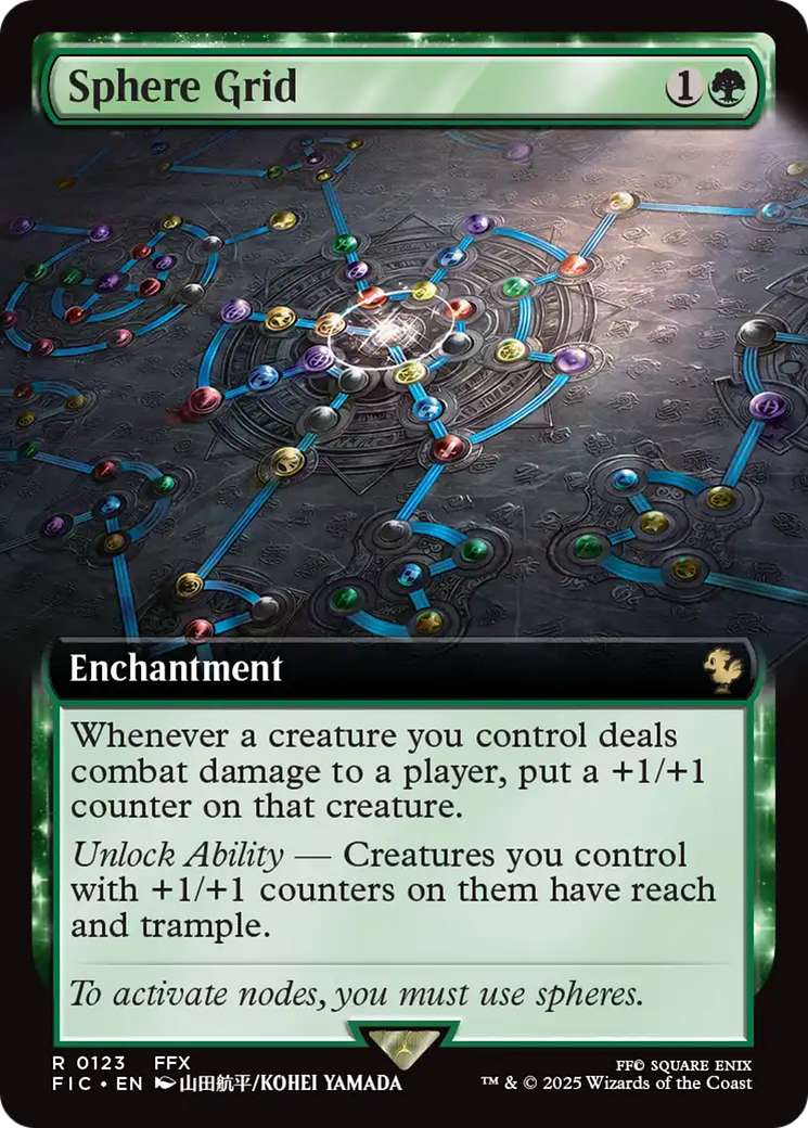 Sphere Grid (Extended Art) [FINAL FANTASY Commander] | Boutique FDB TCG