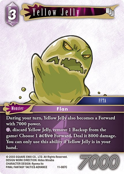 Yellow Jelly [Opus XI] | Boutique FDB TCG