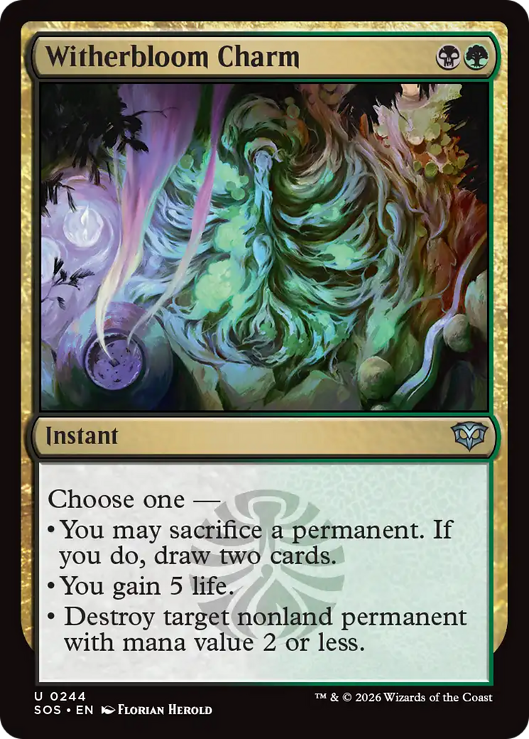 Witherbloom Charm [Secrets of Strixhaven] | Boutique FDB TCG