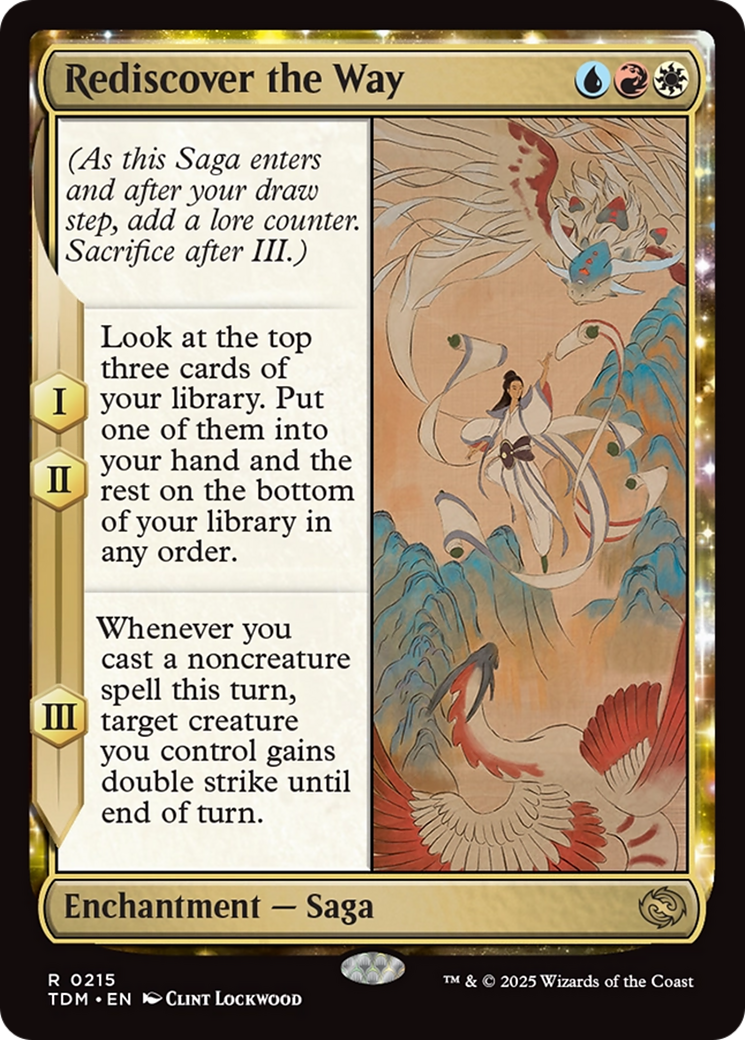 Rediscover the Way [Tarkir: Dragonstorm] | Boutique FDB TCG