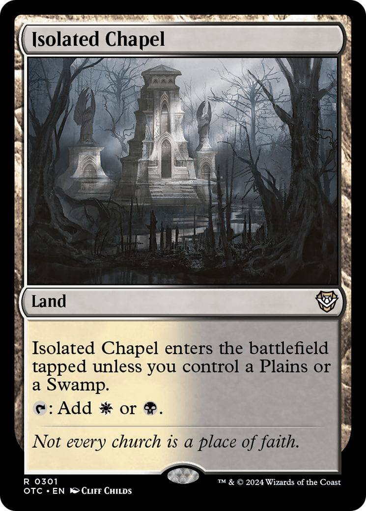 Isolated Chapel [Outlaws of Thunder Junction Commander] | Boutique FDB TCG