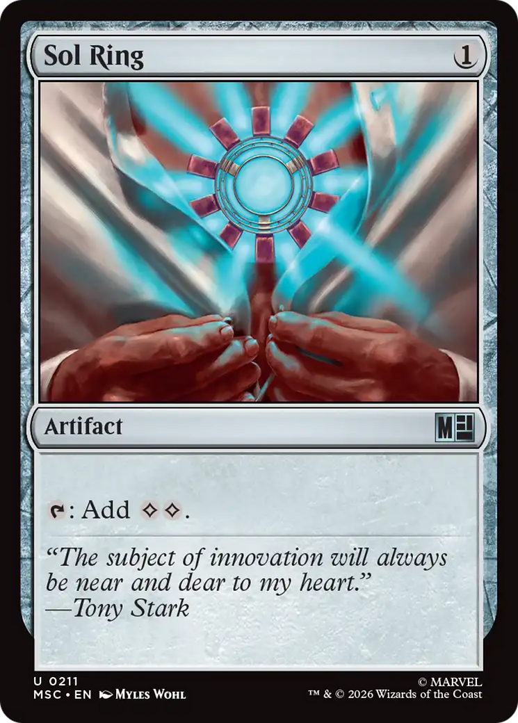 Sol Ring [Marvel Super Heroes Commander] | Boutique FDB TCG