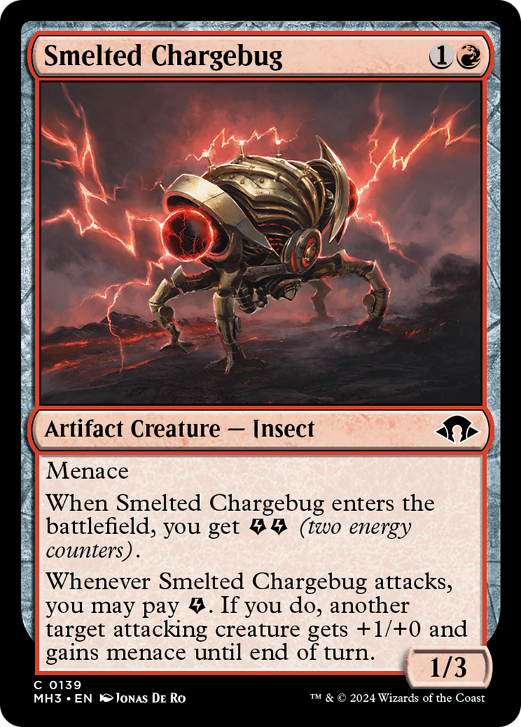 Smelted Chargebug [Modern Horizons 3] | Boutique FDB TCG