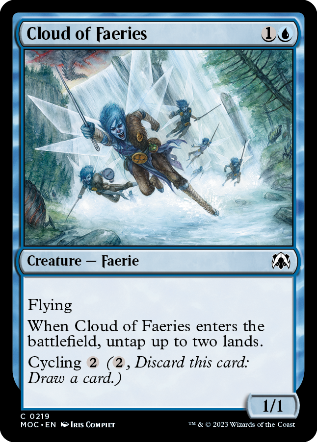 Cloud of Faeries [March of the Machine Commander] | Boutique FDB TCG