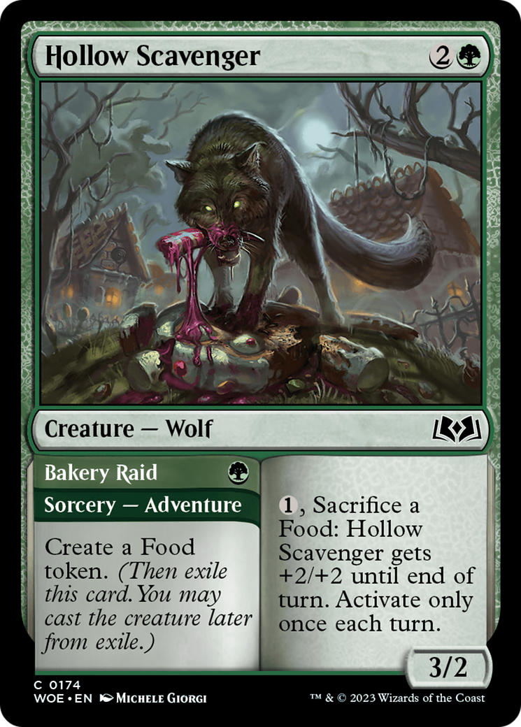 Hollow Scavenger // Bakery Raid [Wilds of Eldraine] | Boutique FDB TCG