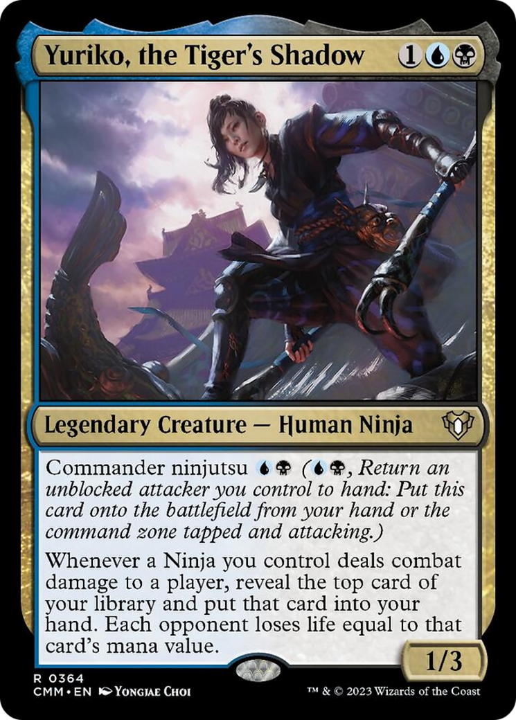 Yuriko, the Tiger's Shadow [Commander Masters] | Boutique FDB TCG