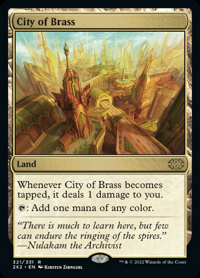 City of Brass [Double Masters 2022] | Boutique FDB TCG