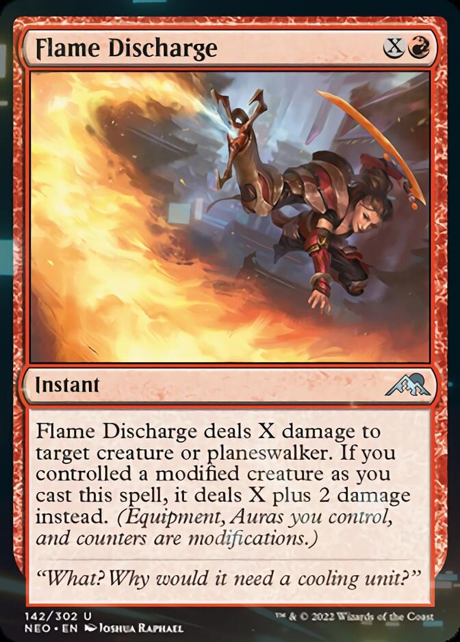 Flame Discharge [Kamigawa: Neon Dynasty] | Boutique FDB TCG