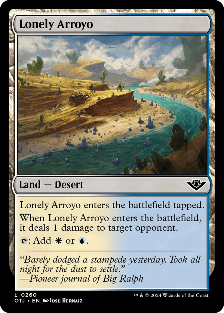 Lonely Arroyo [Outlaws of Thunder Junction] | Boutique FDB TCG