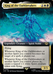 King of the Oathbreakers (Extended Art) (Surge Foil) [The Lord of the Rings: Tales of Middle-Earth] | Boutique FDB TCG