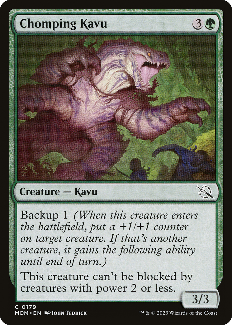 Chomping Kavu [March of the Machine] | Boutique FDB TCG