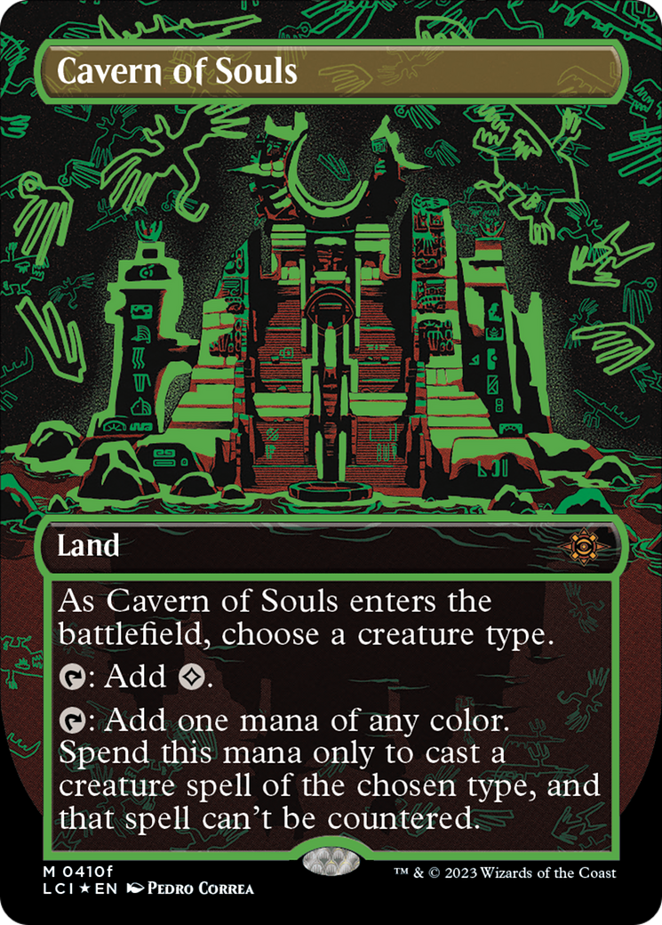 Cavern of Souls (0410f) (Borderless) [The Lost Caverns of Ixalan] | Boutique FDB TCG