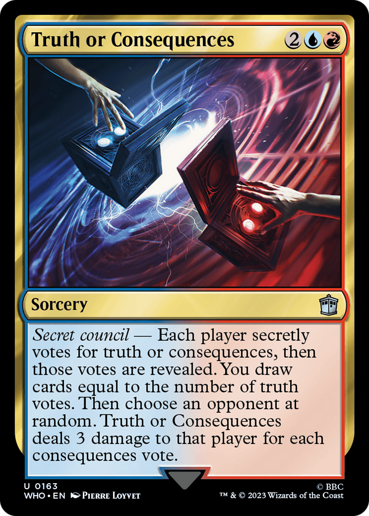 Truth or Consequences [Doctor Who] | Boutique FDB TCG