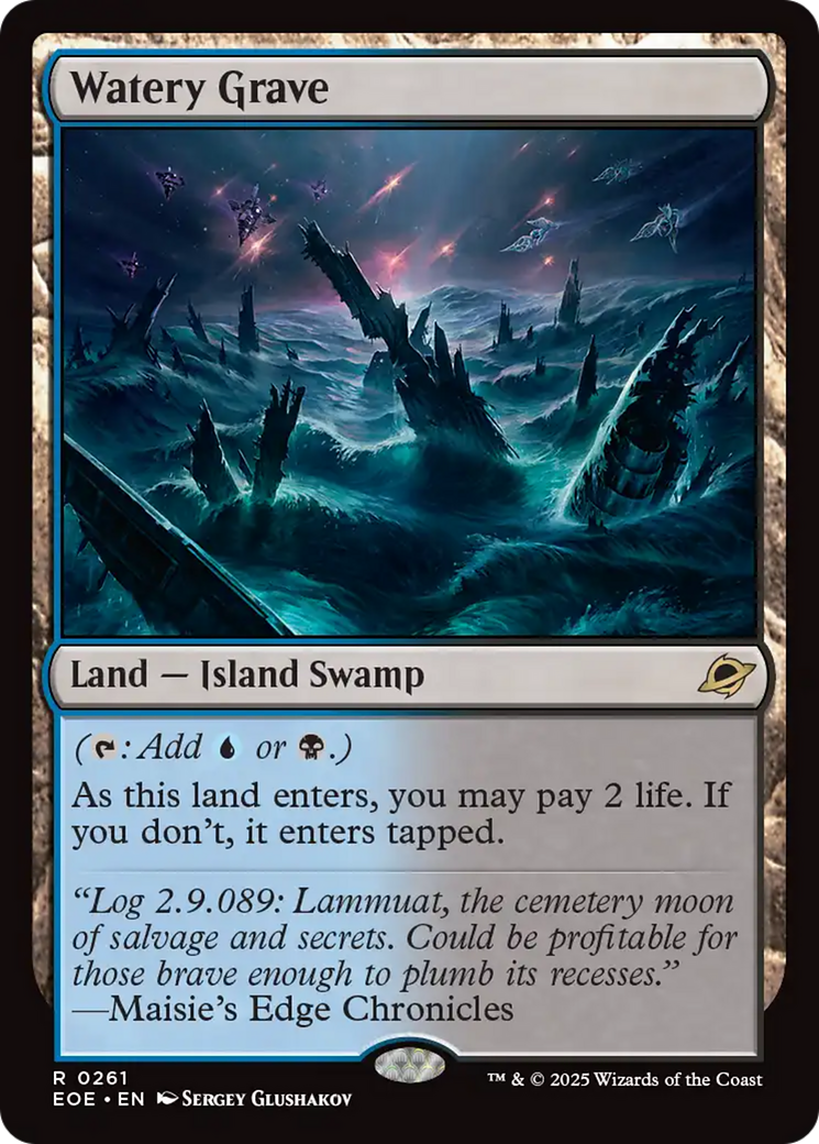 Watery Grave [Edge of Eternities] | Boutique FDB TCG