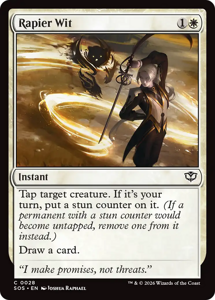 Rapier Wit [Secrets of Strixhaven] | Boutique FDB TCG