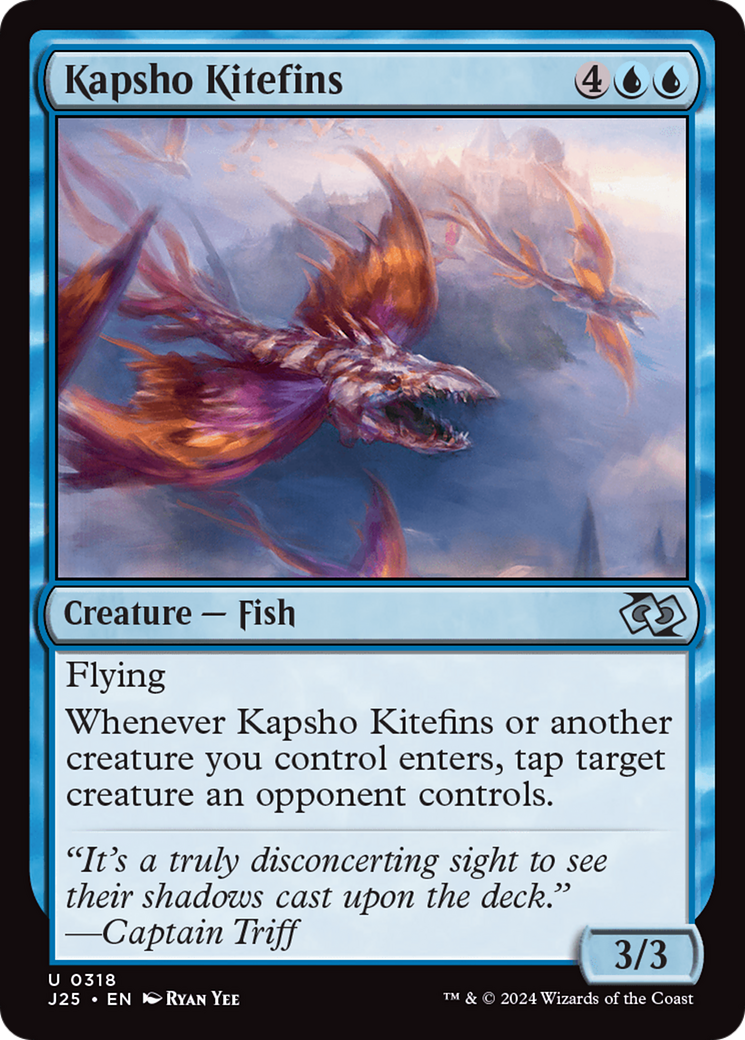 Kapsho Kitefins [Foundations Jumpstart] | Boutique FDB TCG