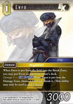 Ewen EX [Rebellion's Call] | Boutique FDB TCG