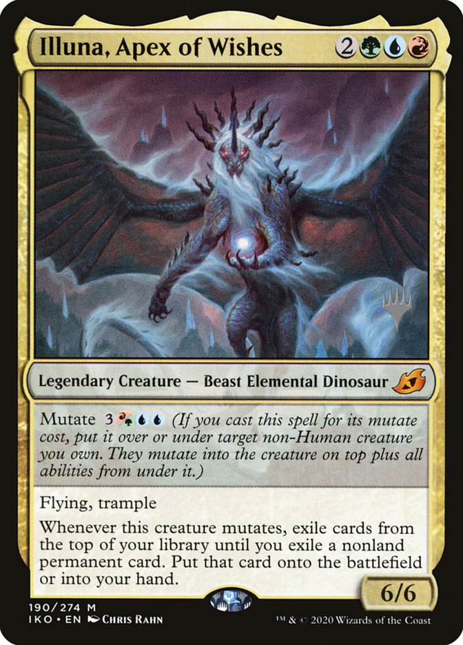 Illuna, Apex of Wishes (Promo Pack) [Ikoria: Lair of Behemoths Promos] | Boutique FDB TCG