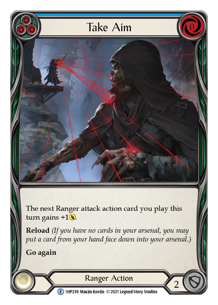 Take Aim (Blue) [1HP239] (History Pack 1) | Boutique FDB TCG