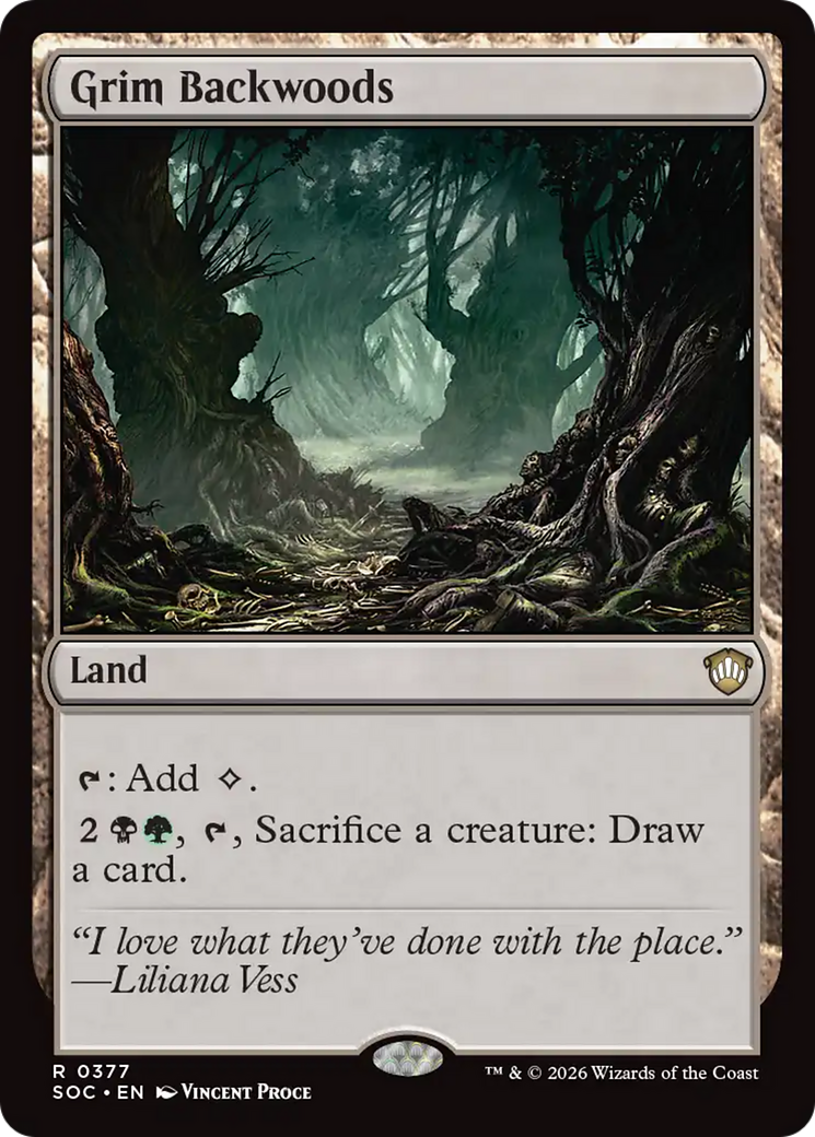 Grim Backwoods [Secrets of Strixhaven Commander] | Boutique FDB TCG