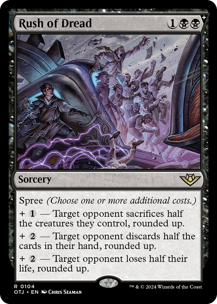 Rush of Dread [Outlaws of Thunder Junction] | Boutique FDB TCG