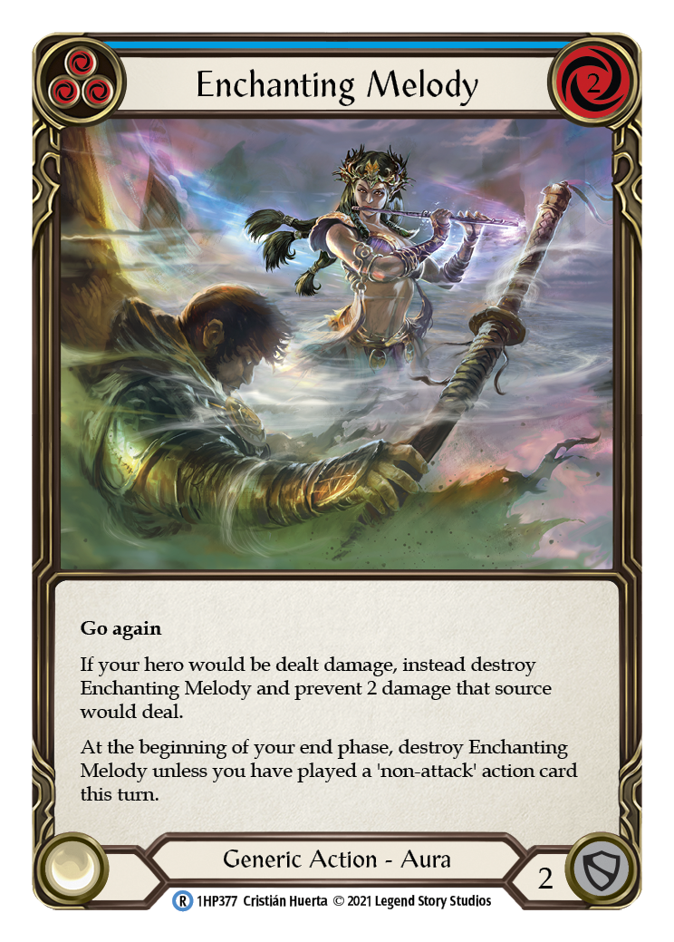 Enchanting Melody (Blue) [1HP377] (History Pack 1) | Boutique FDB TCG