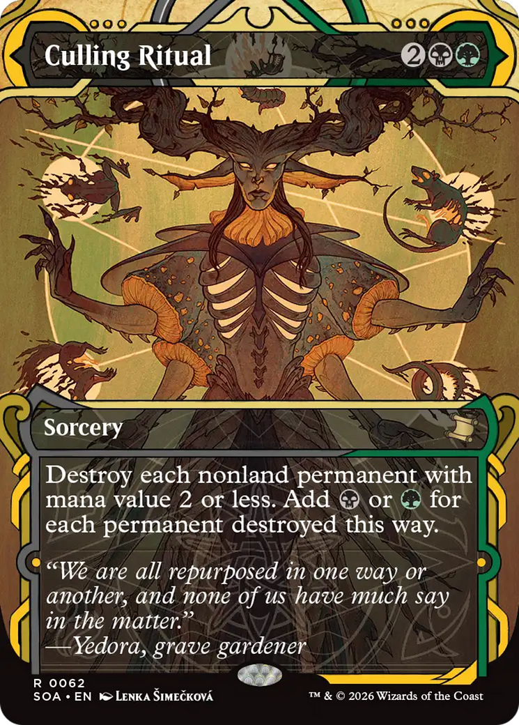 Culling Ritual [Secrets of Strixhaven: Mystical Archive] | Boutique FDB TCG