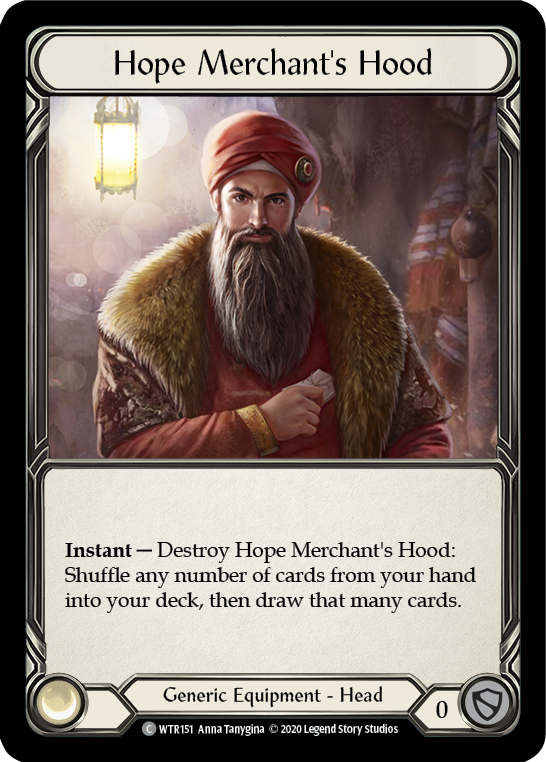 Hope Merchant's Hood [U-WTR151] (Welcome to Rathe Unlimited)  Unlimited Rainbow Foil | Boutique FDB TCG