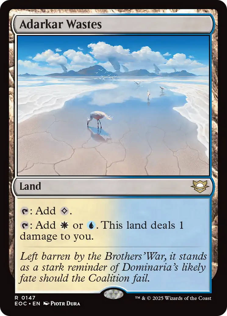Adarkar Wastes [Edge of Eternities Commander] | Boutique FDB TCG