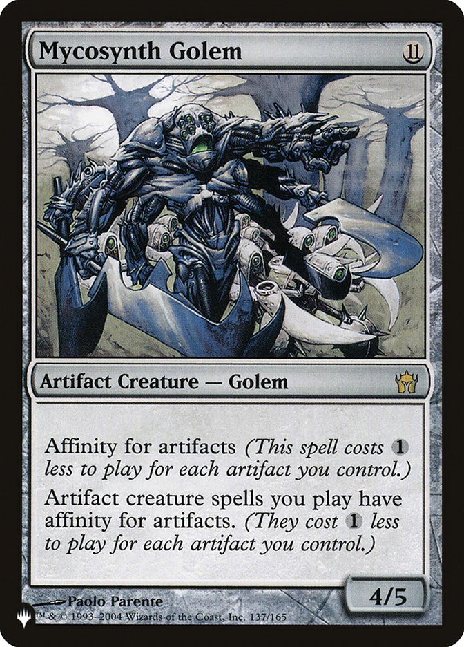 Mycosynth Golem [The List] | Boutique FDB TCG