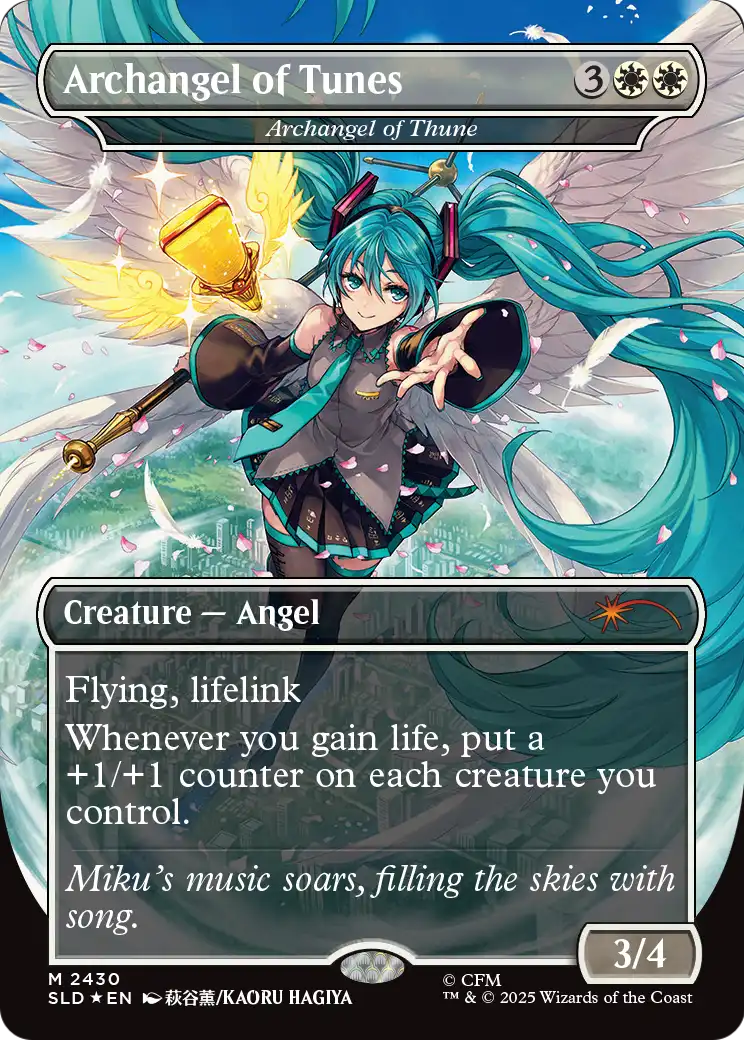Archangel of Tunes - Archangel of Thune [Secret Lair Drop Series] | Boutique FDB TCG