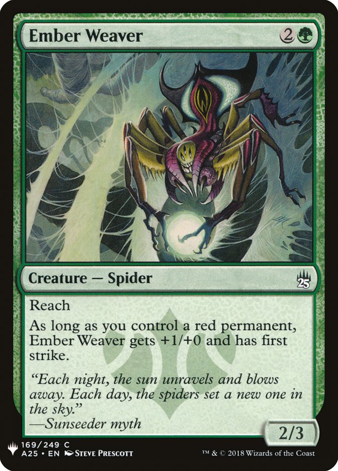 Ember Weaver [Mystery Booster] | Boutique FDB TCG