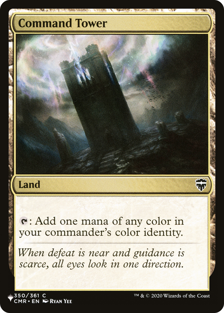Command Tower (CMR) [The List] | Boutique FDB TCG