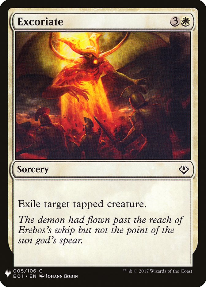 Excoriate [Mystery Booster] | Boutique FDB TCG