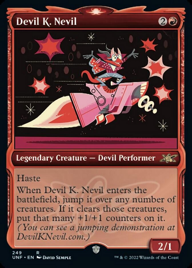 Devil K. Nevil (Showcase) [Unfinity] | Boutique FDB TCG