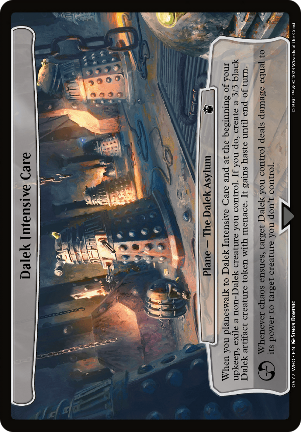 Dalek Intensive Care [Doctor Who] | Boutique FDB TCG