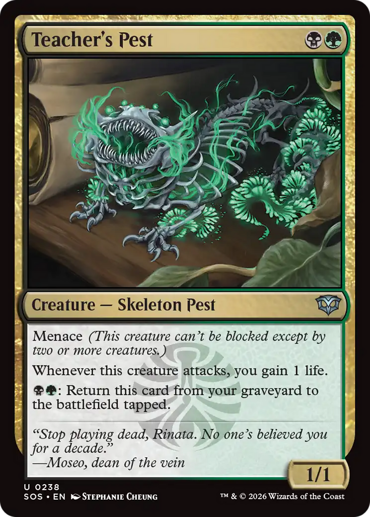Teacher's Pest [Secrets of Strixhaven] | Boutique FDB TCG