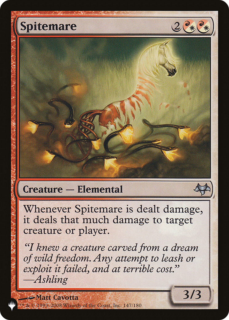 Spitemare [The List] | Boutique FDB TCG