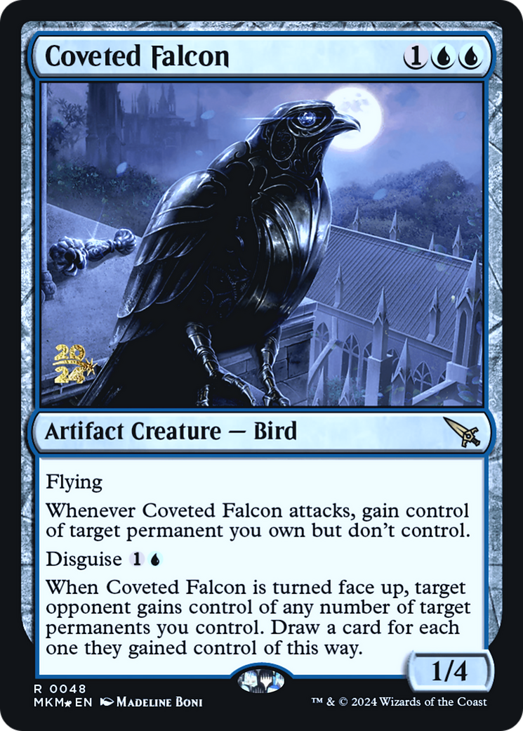 Coveted Falcon [Murders at Karlov Manor Prerelease Promos] | Boutique FDB TCG