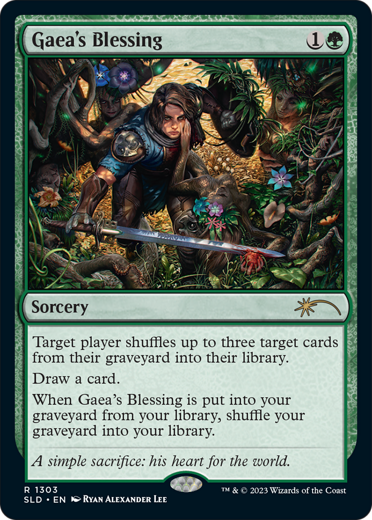 Gaea's Blessing [Secret Lair Drop Series] | Boutique FDB TCG