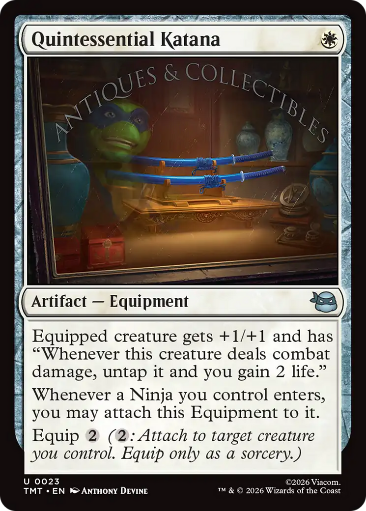 Quintessential Katana [Teenage Mutant Ninja Turtles] | Boutique FDB TCG